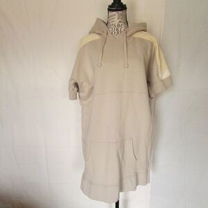 Women's Oversized Beige Hoodie